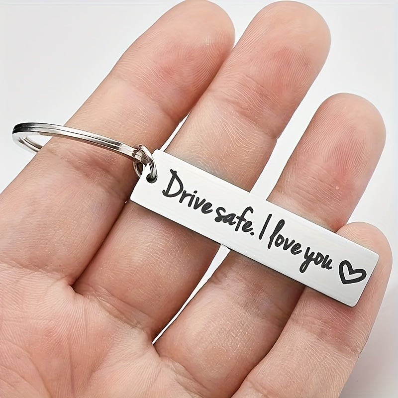 Porta-chaves Drive Safe I Love You «3
